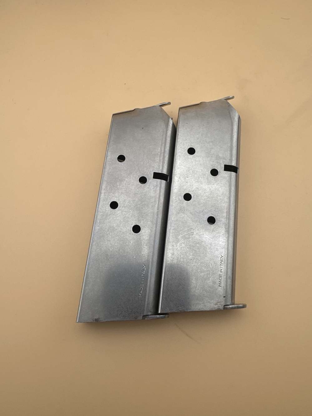 TWO Mec-Gar Officers Model 45ACP Magazines-img-0