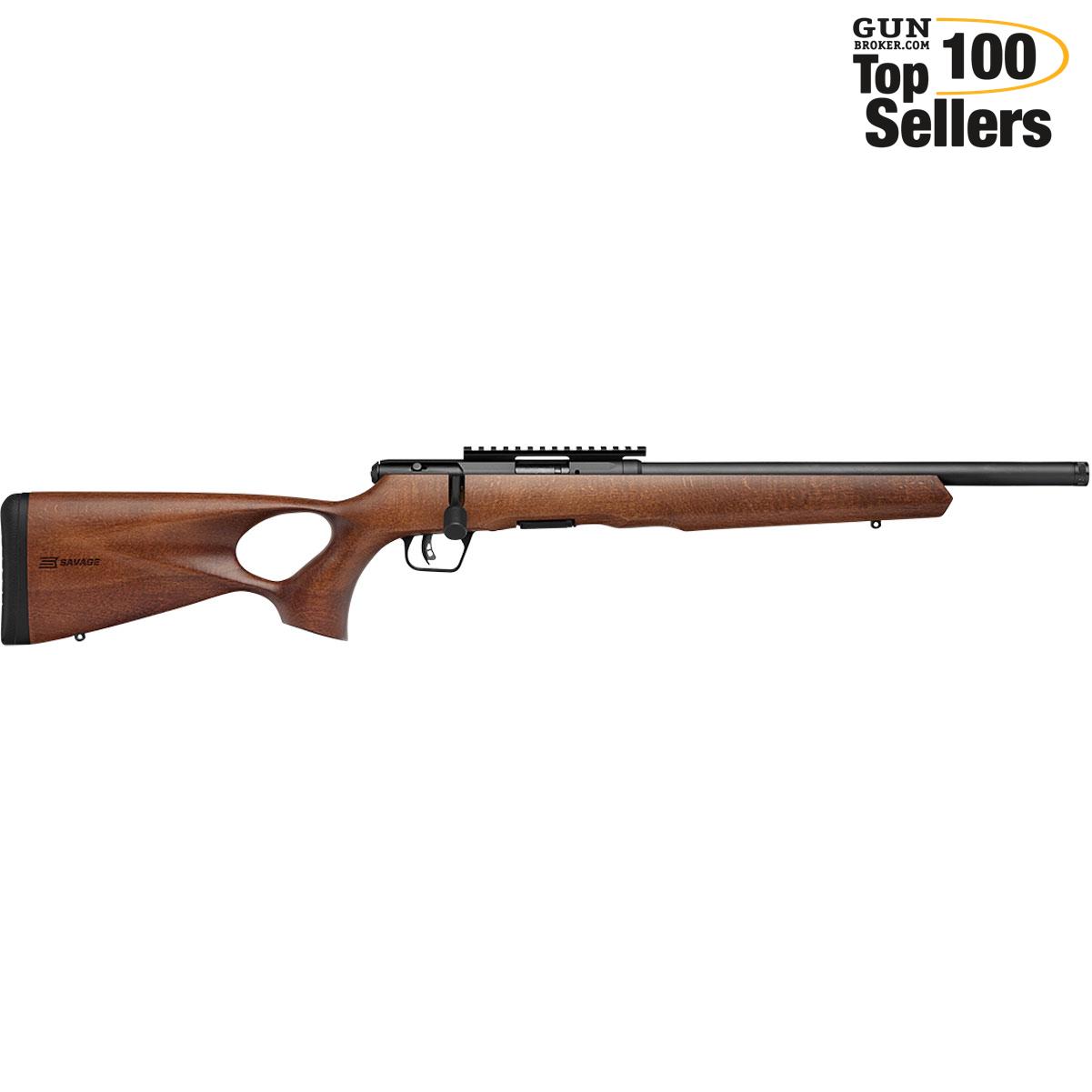 SAVAGE B22 Timber Thumbhole 22 WMR 16.5in 10rd Bolt-Action Rifle (70517)-img-0