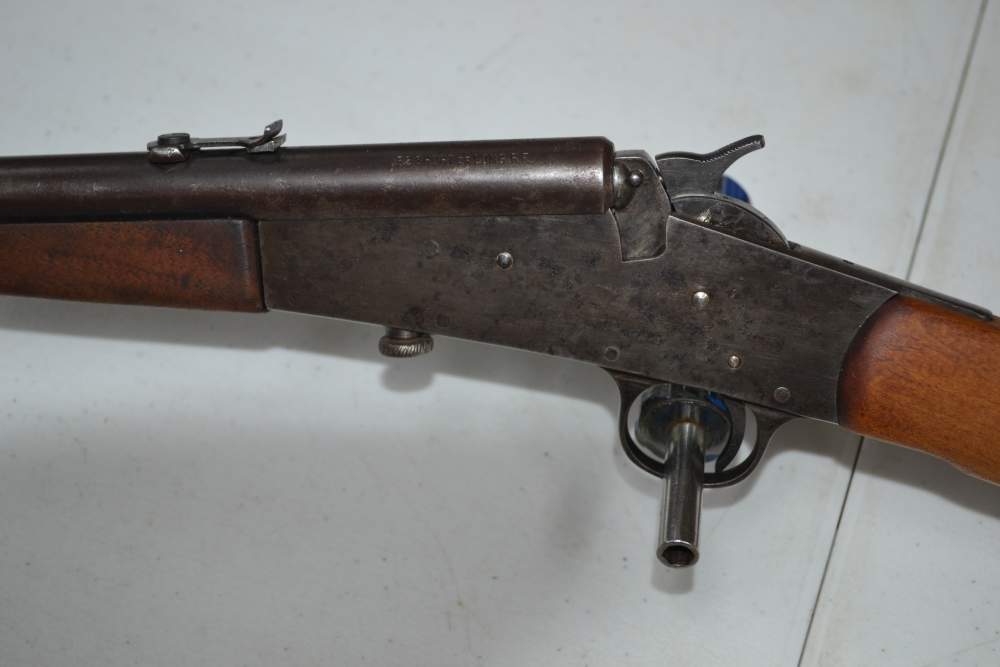 Remington Model Number 6 rolling block rifle .32 RF 20" barrel-img-2