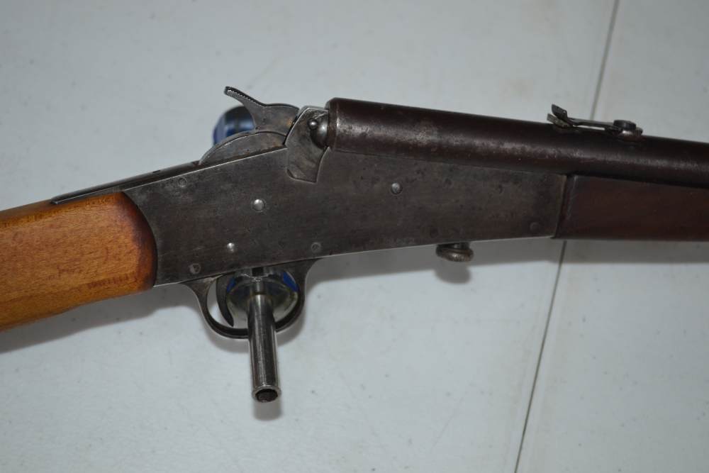 Remington Model Number 6 rolling block rifle .32 RF 20" barrel-img-9