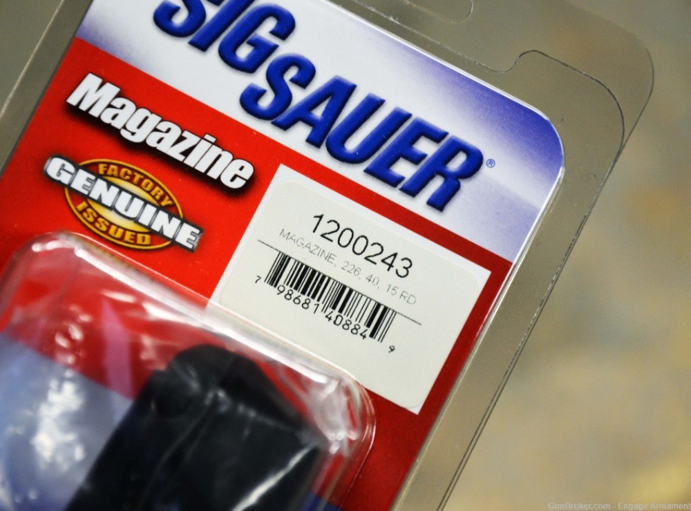 Sig Sauer OEM P226 40S&W 15rd Magazine Mags 15 Round 40 S&W NIB-img-1