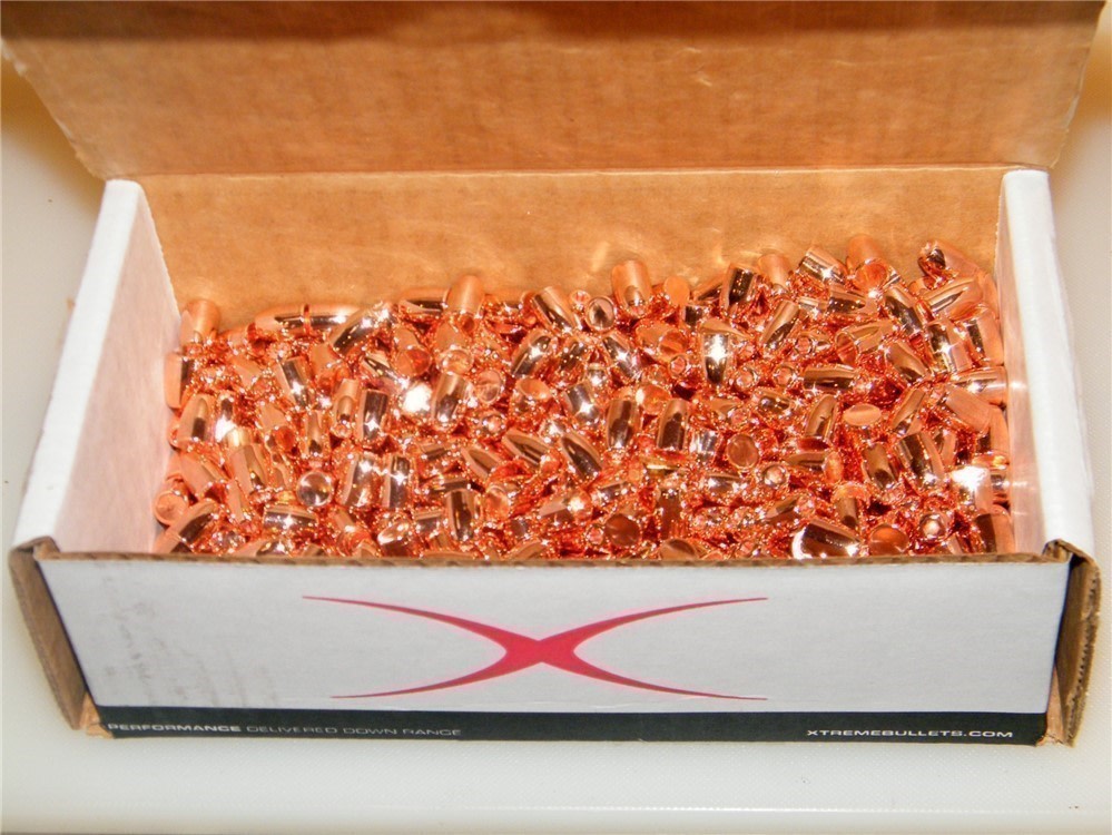 500 9MM X-TREME 115 grain .355 Hollow Point Bullets-img-1