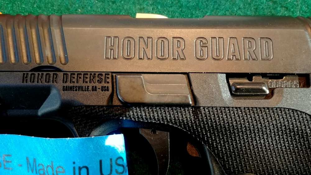 New in Box Honor Defense Honor Guard Long Slide (HG9SCLS) 9mm, full kit-img-8