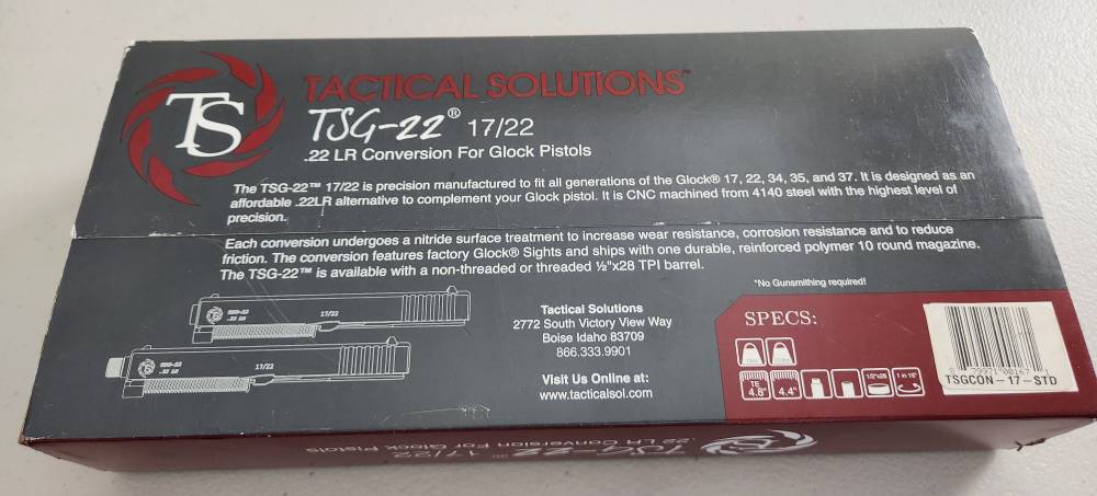 TacSol TSG-22 Conversion For Glock 17/22-img-3
