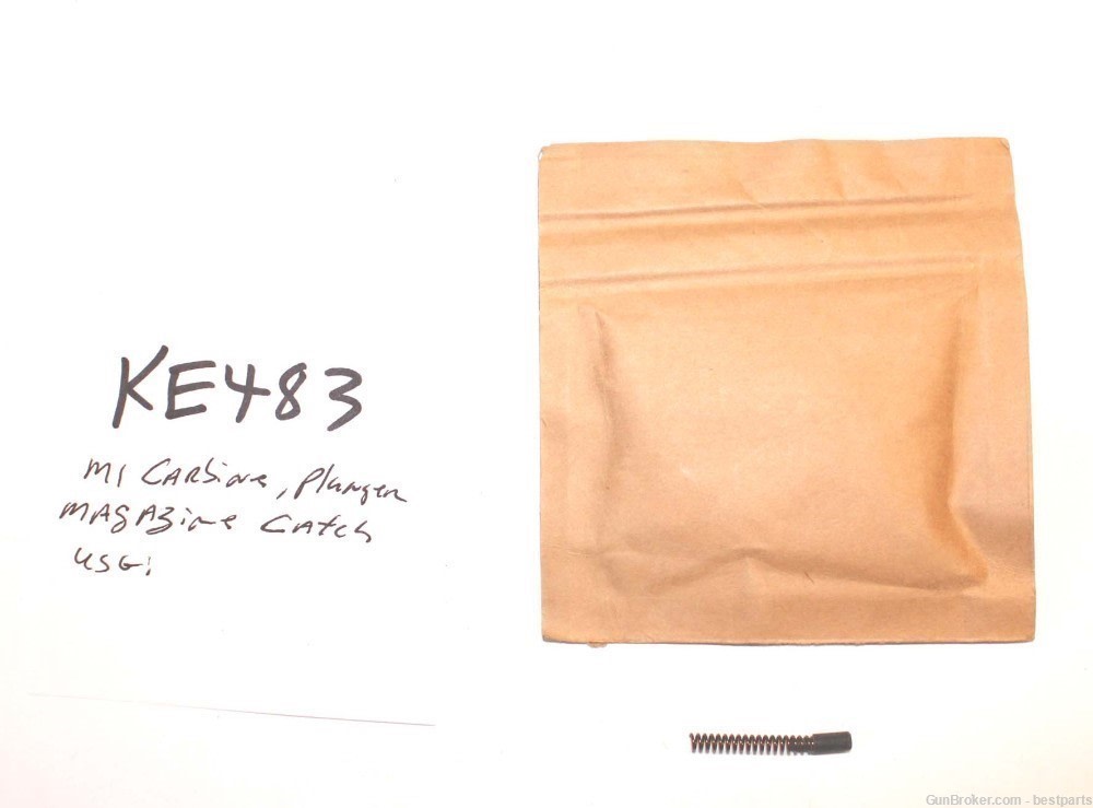 M1 Carbine Magazine Catch Plunger Assembly, One Seal Package of 20 - #KE483-img-1