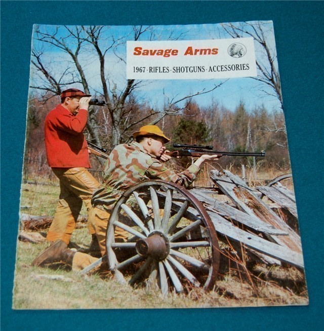 Vintage 1967 Savage Arms Rifles Shotguns Accessories Catalog-img-0