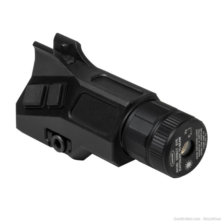 VISM by NcSTAR VALGFSP AR15 Green Laser w/A2 Iron Front Sight Post-img-0