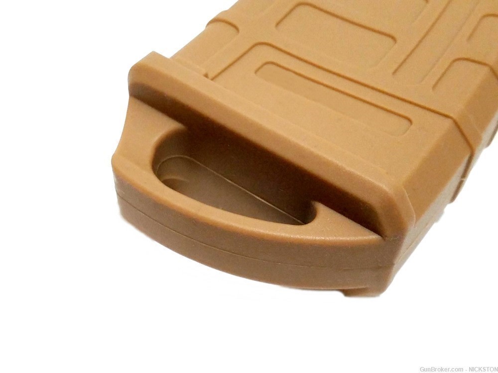 2 Light Brown Rubber Sleeves for AR15 M4 .223 .300blk 5.56mm 30 Rd Magazine-img-3