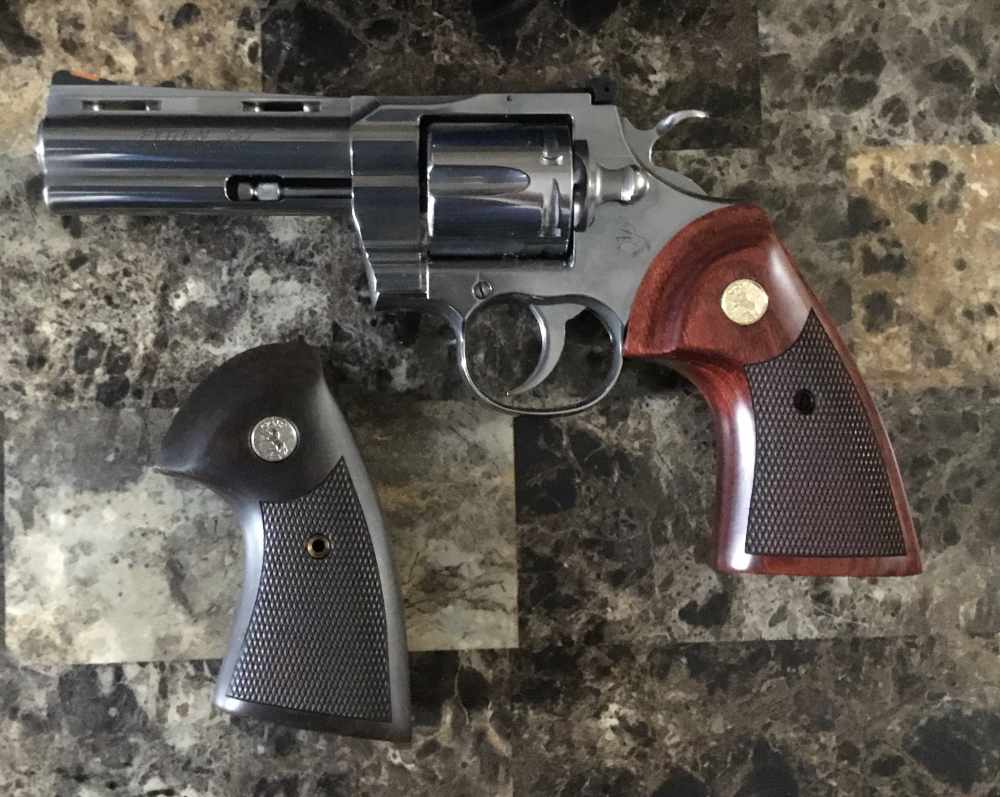 Colt Python 4” Polished Stainless .357-img-0