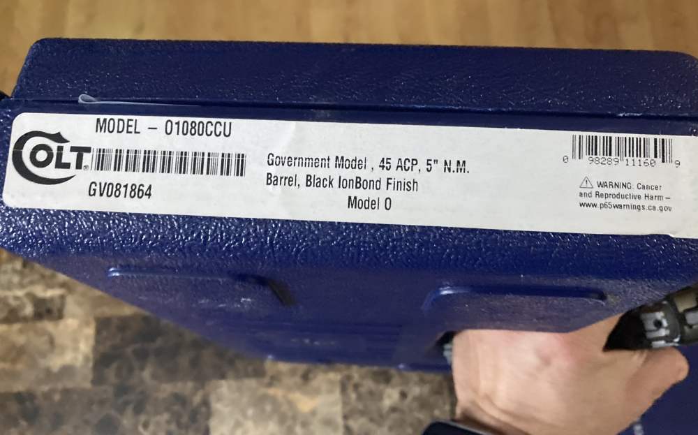 New Colt Combat Unit 1911 5” .45 ACP Government-img-7