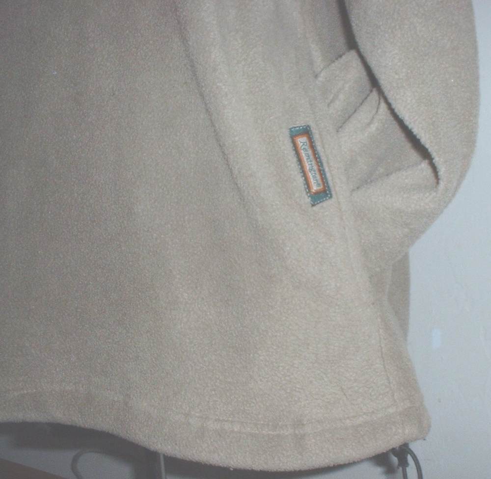 Remington brand coyote tan fleece pullover size LARGE-img-8