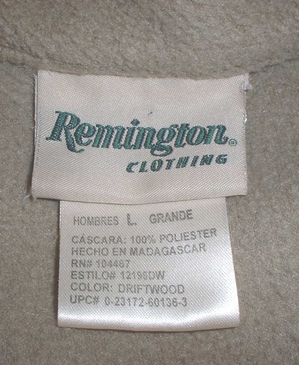 Remington brand coyote tan fleece pullover size LARGE-img-0