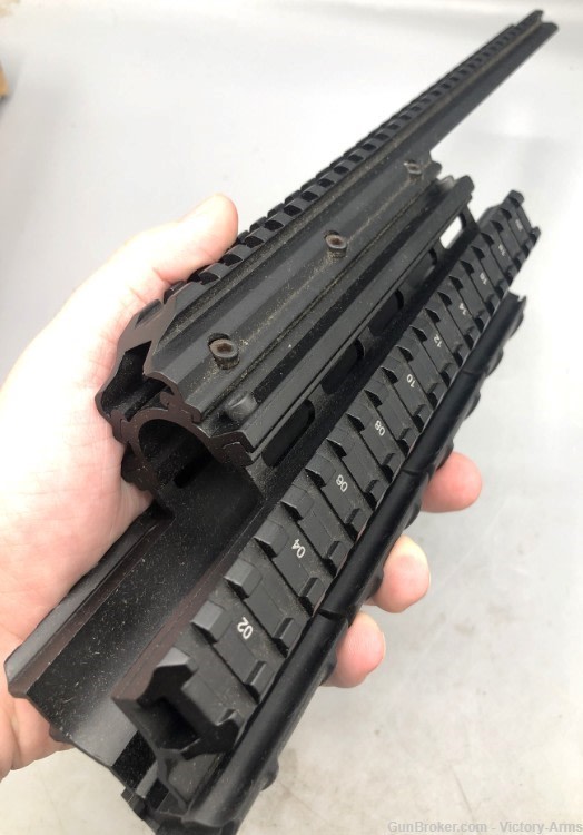 AIM Sports Saiga 12G Quad Rail for 12-Gauge Shotgun w/ Rail Covers-img-6