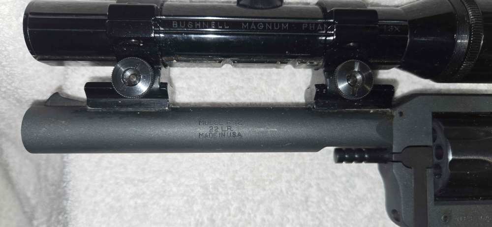 NEF Model R92 Ultra- 9 Shot .22 LR Revolver with Scope-img-20