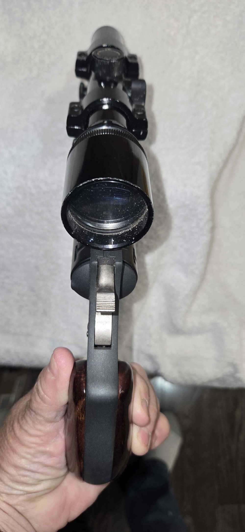 NEF Model R92 Ultra- 9 Shot .22 LR Revolver with Scope-img-7