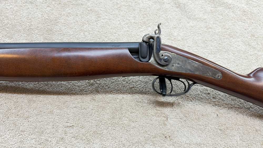 Palmetto Arms Over / Under 12 gauge Black Powder Shotgun VG COND -img-3