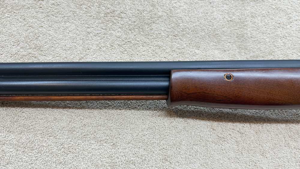 Palmetto Arms Over / Under 12 gauge Black Powder Shotgun VG COND -img-4