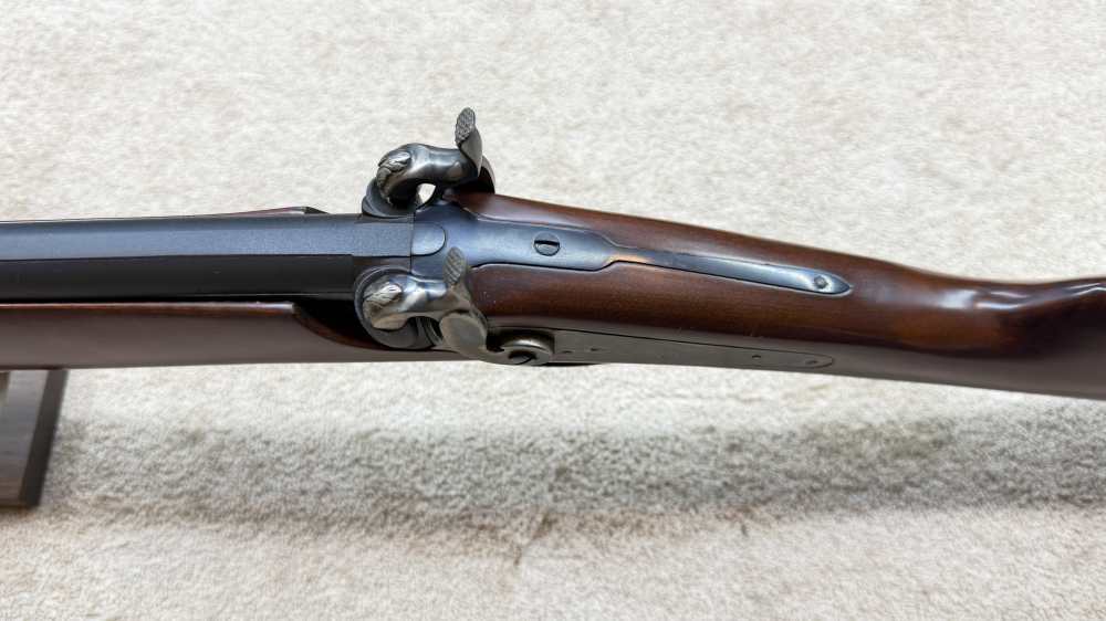 Palmetto Arms Over / Under 12 gauge Black Powder Shotgun VG COND -img-11