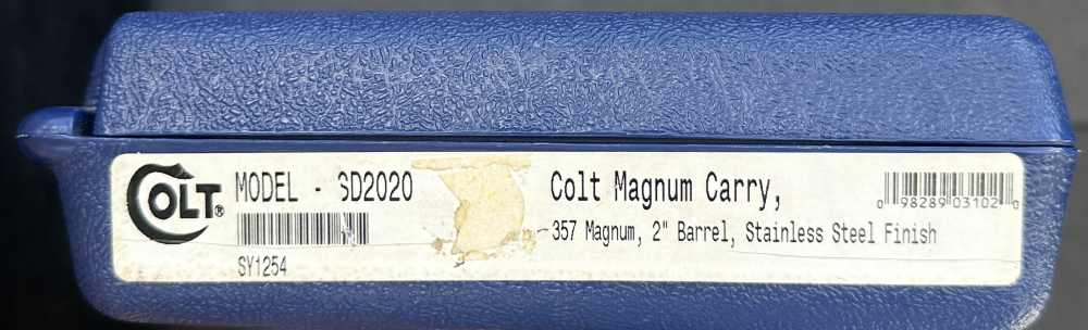 Rare Colt Magnum Carry .357 Magnum – Only made for one year, 1998-img-41