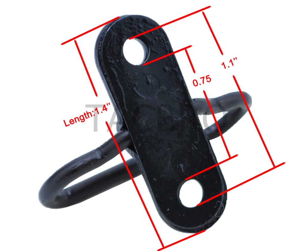 TACBRO All Steel Sling Swivel For All SKS/AK 7.62x39mm Wood Wooden Stock-img-1