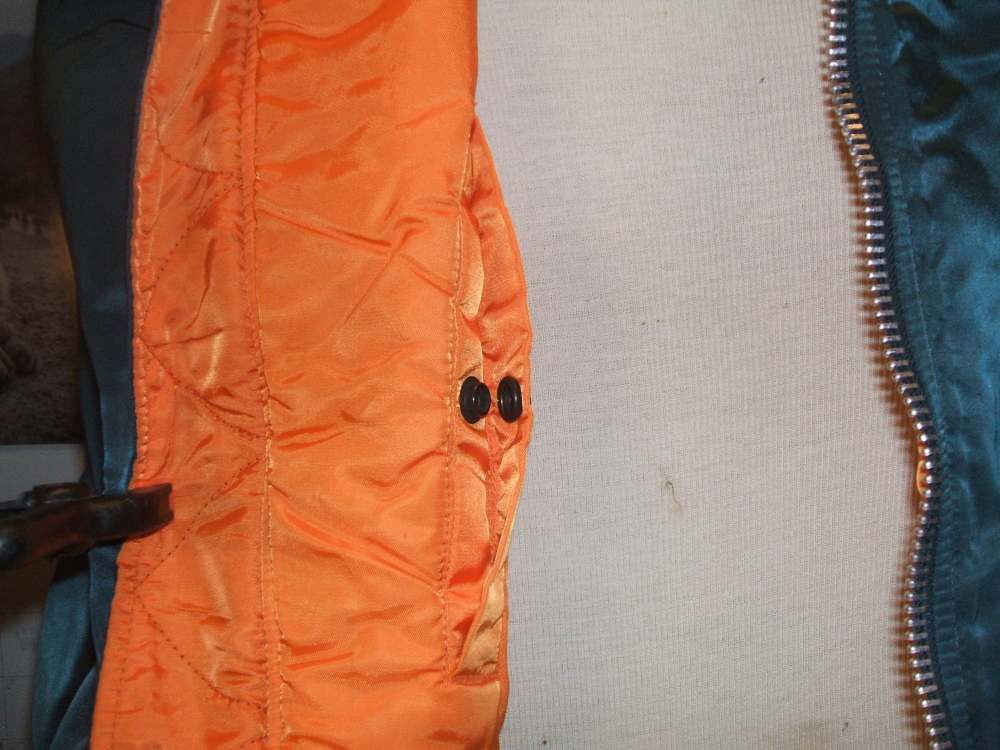 Alpha "3-Line" MA-1 style jacket Lg shooting instructor "Spann"-img-7