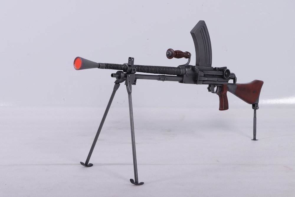 Japanese type 99 machine gun with bipod and monopod resin replica-img-0