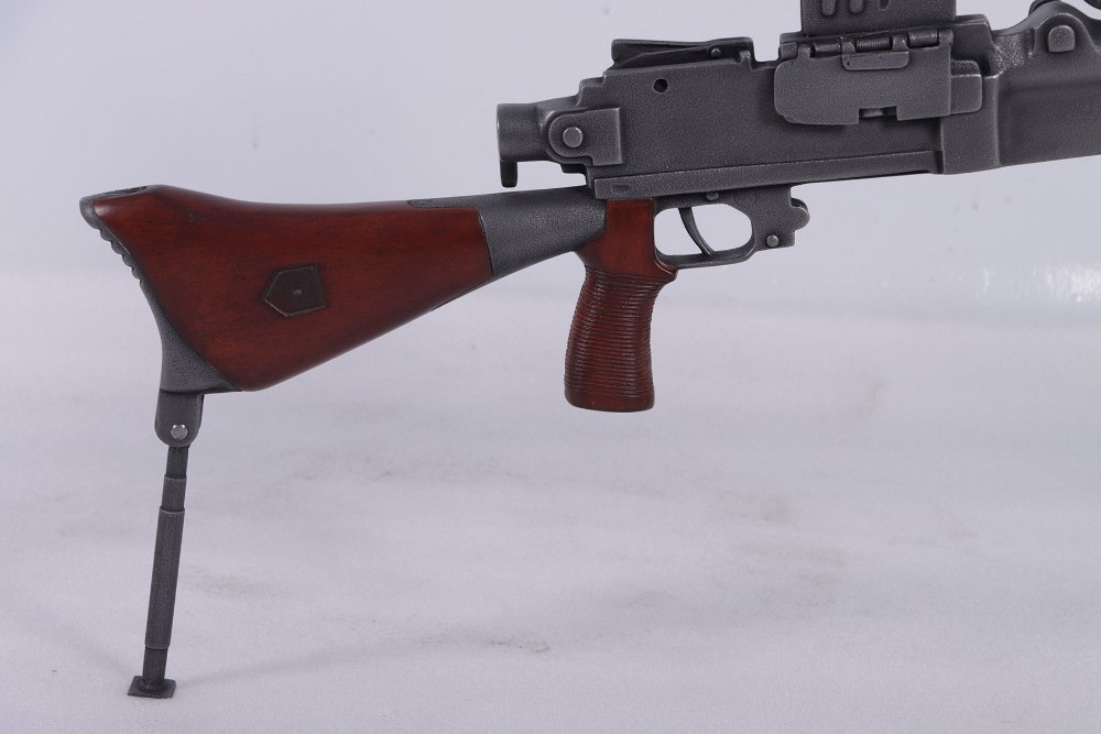 Japanese type 99 machine gun with bipod and monopod resin replica-img-1