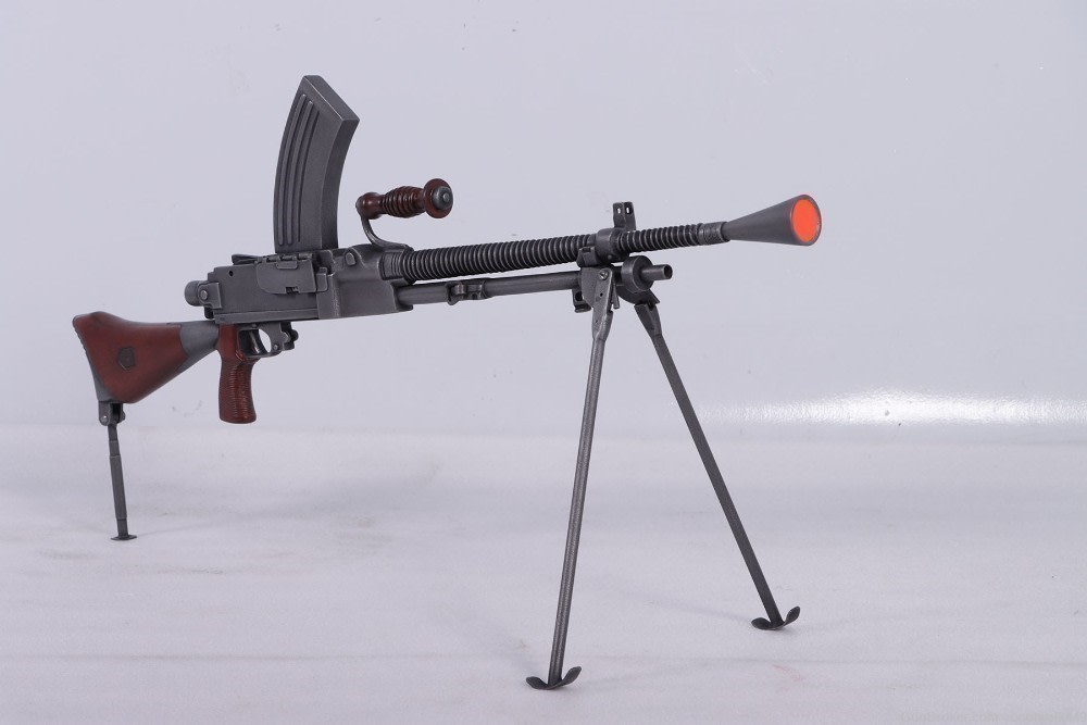 Japanese type 99 machine gun with bipod and monopod resin replica-img-4
