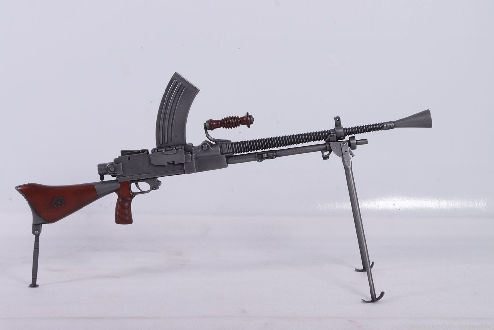 Japanese type 99 machine gun with bipod and monopod resin replica-img-7