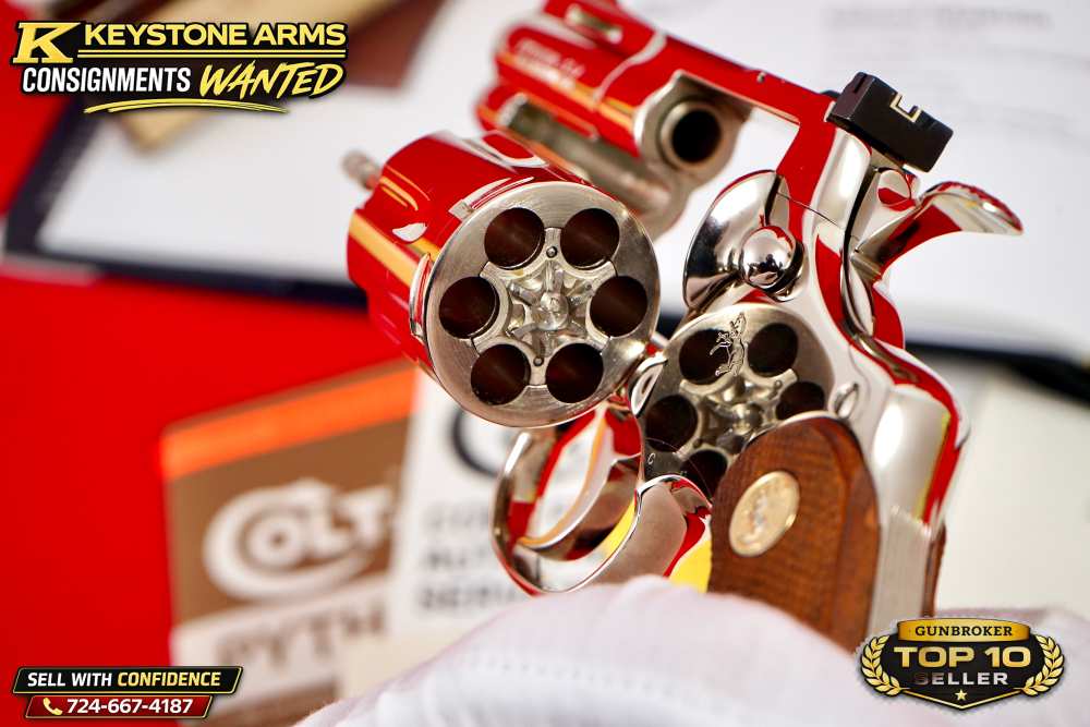 KING OF SNAKE GUNS 3" NICKEL COLT PYTHON DOCUMENTED IN BOOK NIB GRAIL-img-18