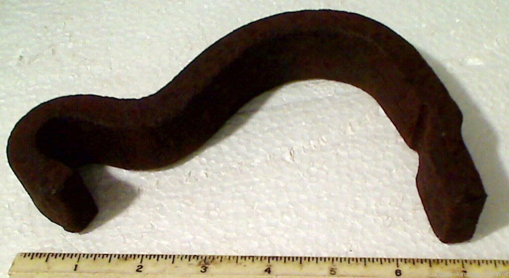 Authentic Civil War Tredegar Iron Works Richmond Railroad Dug Iron Relics-img-2