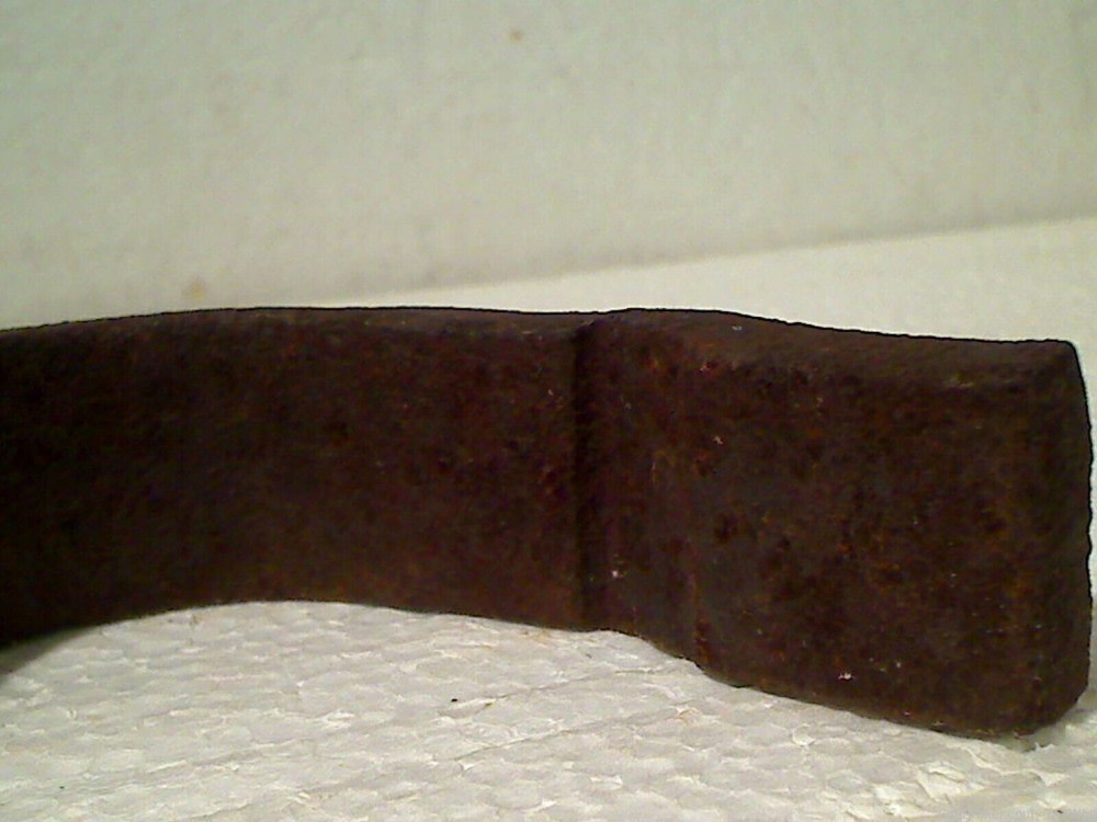 Authentic Civil War Tredegar Iron Works Richmond Railroad Dug Iron Relics-img-4