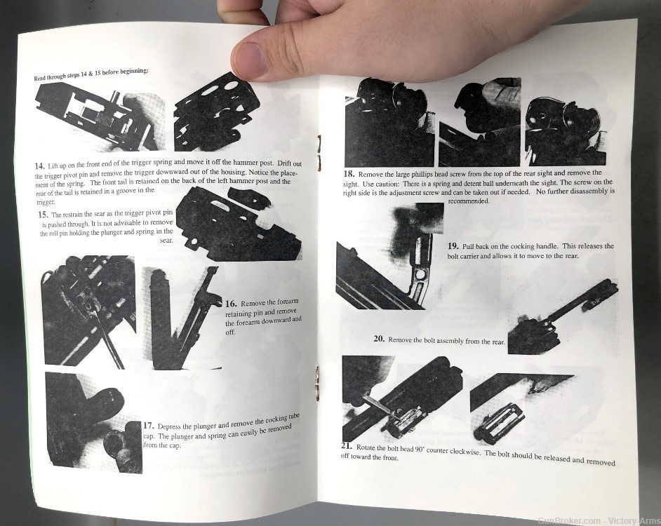 CETME Rifle Takedown Guide Manual Book-img-2