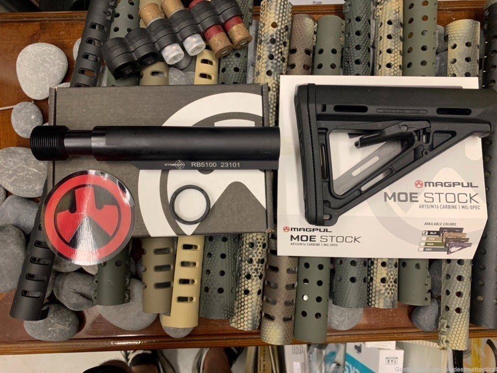 Recoil REDUCING Shotgun Buffer tube KYNSHOT KYNTEC + FREE Magpul STOCK MOE!-img-0