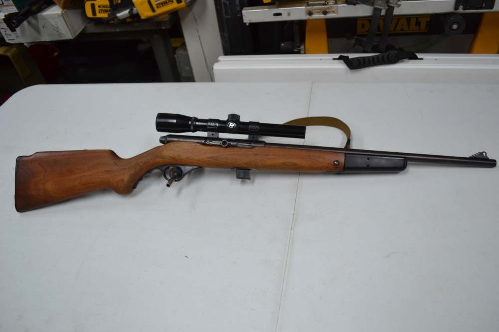 Mossberg Model 152 .22LR s/a rifle w/scope 18-1/4" barrel-img-6