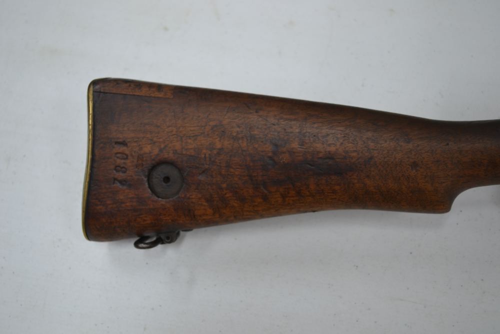 BSA Mod NO1 MKIII* .303 British b/a rifle 22" barrel cut down no rear sight-img-8