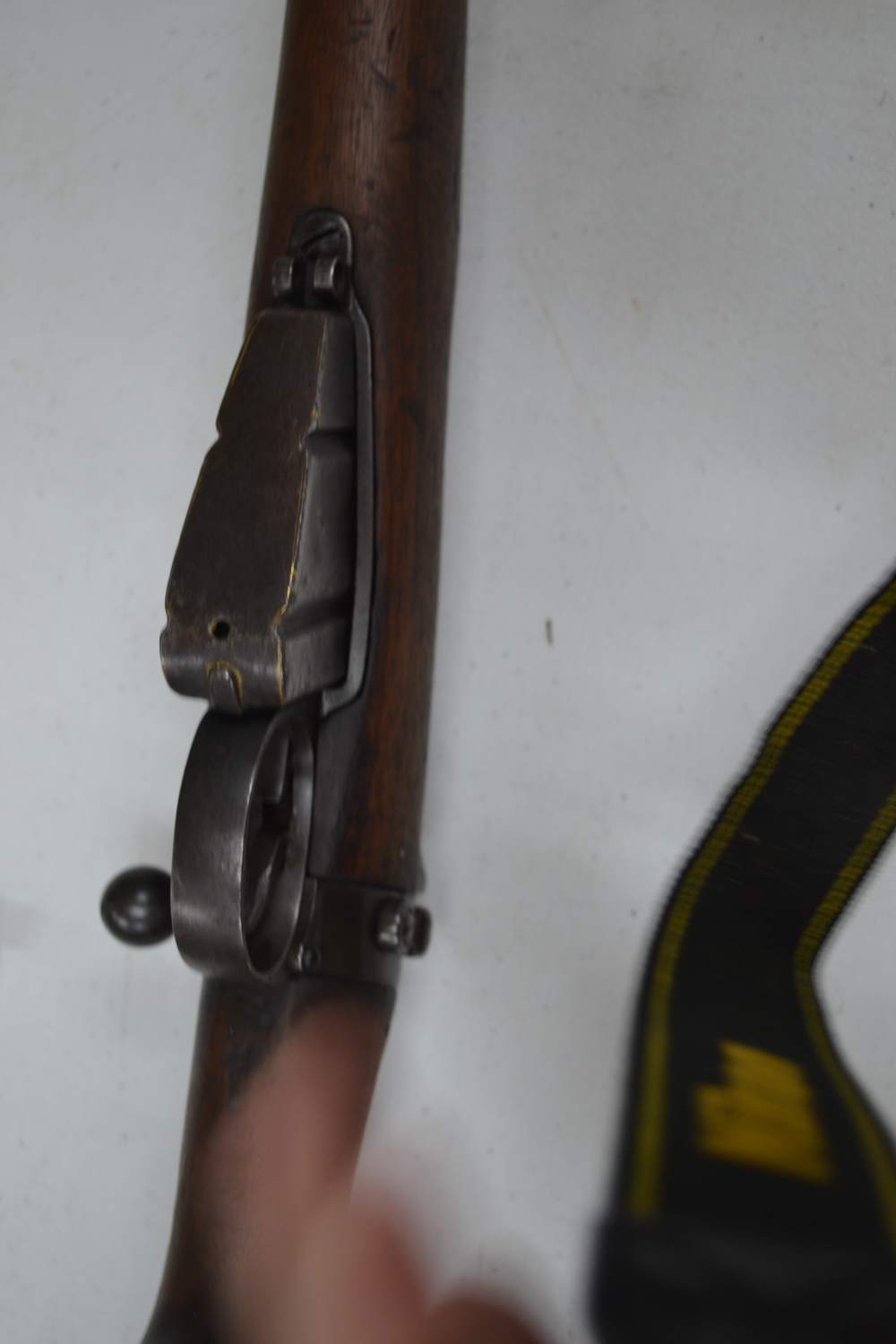 BSA Mod NO1 MKIII* .303 British b/a rifle 22" barrel cut down no rear sight-img-12