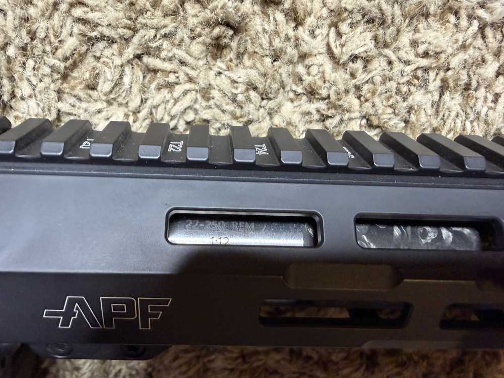 Like new Alex Pro APF-10 22-250 w/ carbon fiber barrel NICE! Trades!-img-9