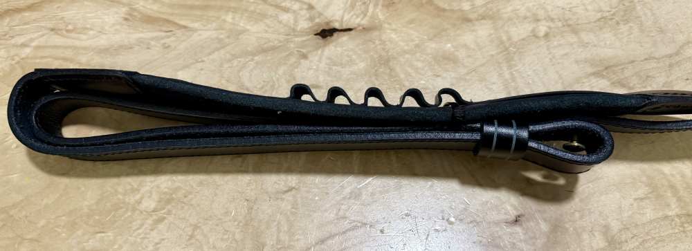 Saddle Mate Hunting Rifle Sling Cartridge A-1112 Top Grain Genuine Leather-img-6