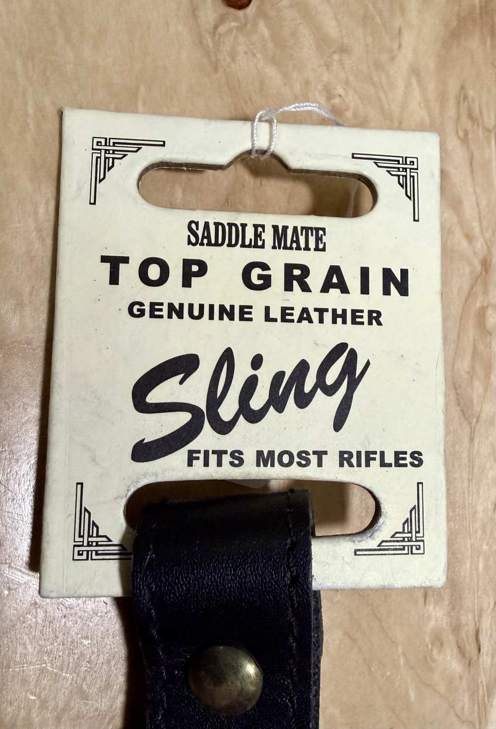 Saddle Mate Hunting Rifle Sling Cartridge A-1112 Top Grain Genuine Leather-img-2
