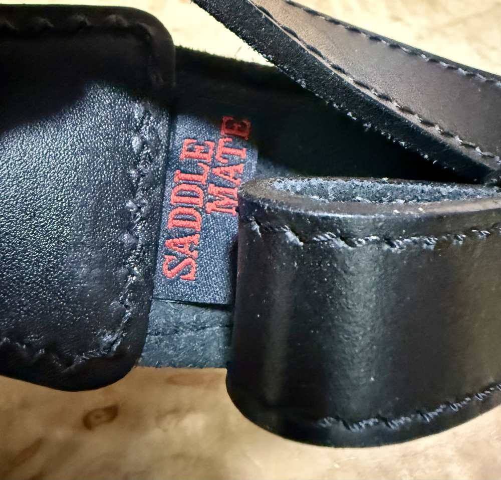 Saddle Mate Hunting Rifle Sling Cartridge A-1112 Top Grain Genuine Leather-img-5