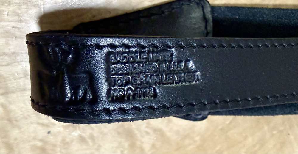 Saddle Mate Hunting Rifle Sling Cartridge A-1112 Top Grain Genuine Leather-img-4