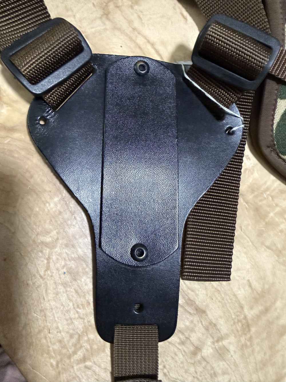 Uncle Mike's Sidekick SIZE 4 SCOPED - Vertical Shoulder Holster Camouflage-img-4