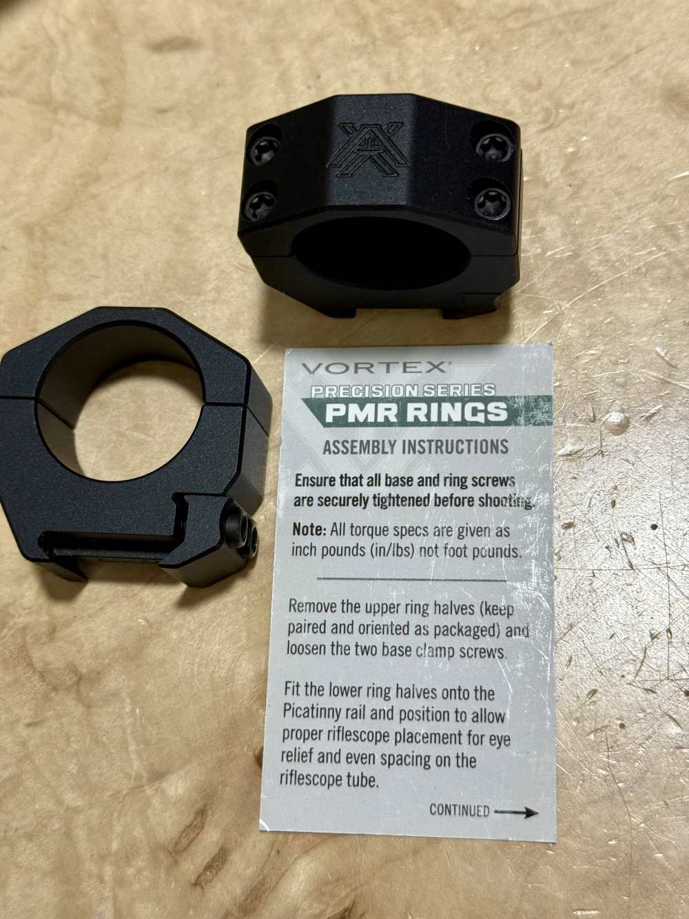 Vortex Precision Series PMR 30-97 Rings Medium Height, Black New-img-8