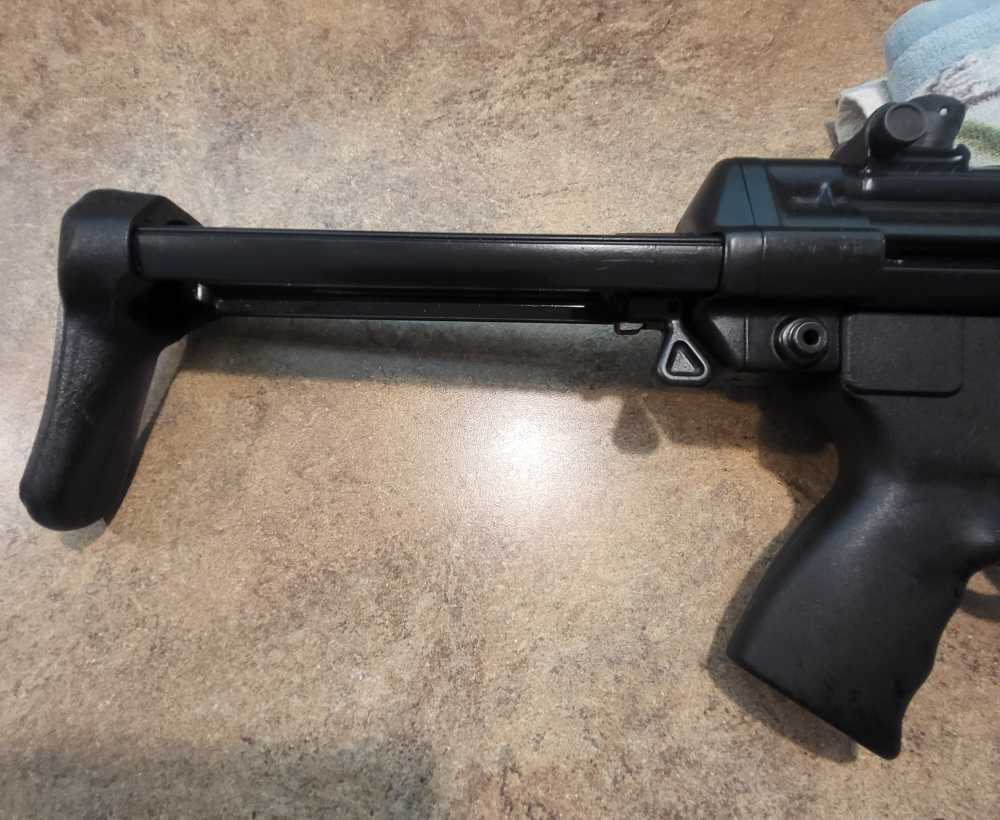 HK MP5 Machine Gun - Transferable Registered Receiver 9mm - Double Push Pin-img-7
