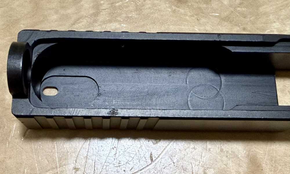 P80 9mm Glock 17 Gen 3 Stripped Slide Front/Rear Serations With Barrel-img-6