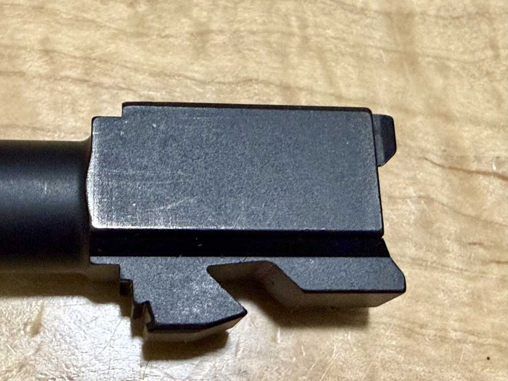 P80 9mm Glock 17 Gen 3 Stripped Slide Front/Rear Serations With Barrel-img-14