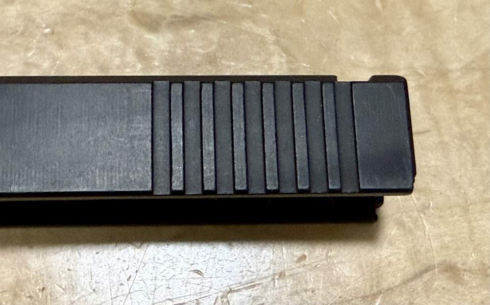 P80 9mm Glock 17 Gen 3 Stripped Slide Front/Rear Serations With Barrel-img-12