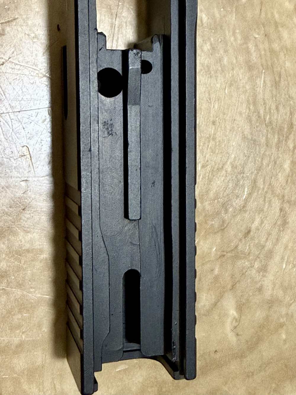 P80 9mm Glock 17 Gen 3 Stripped Slide Front/Rear Serations With Barrel-img-8