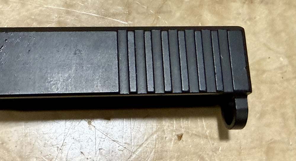P80 9mm Glock 17 Gen 3 Stripped Slide Front/Rear Serations With Barrel-img-10
